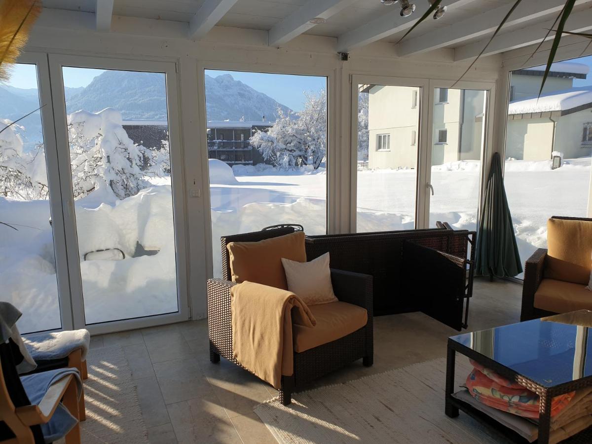 Ferienwohnung Metzler - Blick Auf Die Berge Göfis Extérieur photo