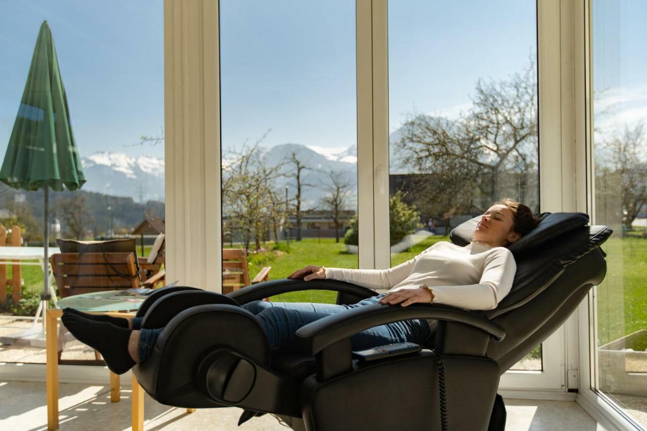 Ferienwohnung Metzler - Blick Auf Die Berge Göfis Extérieur photo