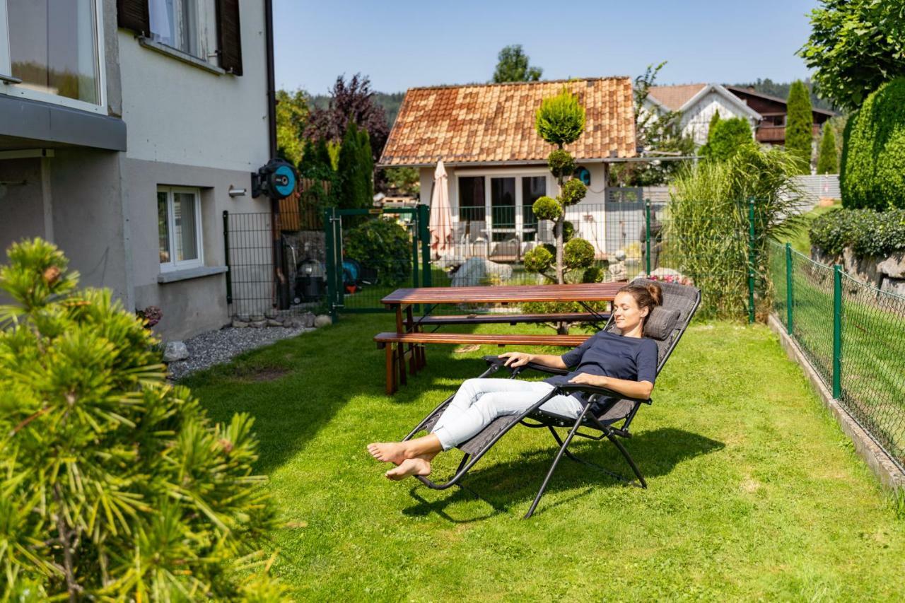 Ferienwohnung Metzler - Blick Auf Die Berge Göfis Extérieur photo